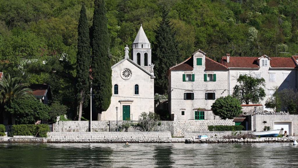 luxury-yacht-charter-montenegro-01 Waterside church spotted on luxury yacht charter in Montenegro