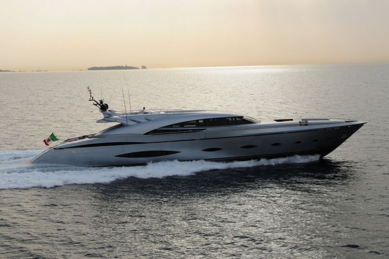 M/Y MY TOY yacht for charter sunset view