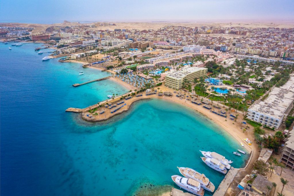 aerial-hurghada-yacht-charter-red-sea Red Sea Charter Yachts Berthed in Hurghada