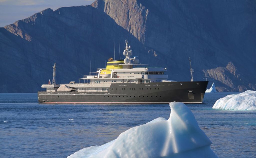 Explorer Expedition yacht for sale YERSIN large