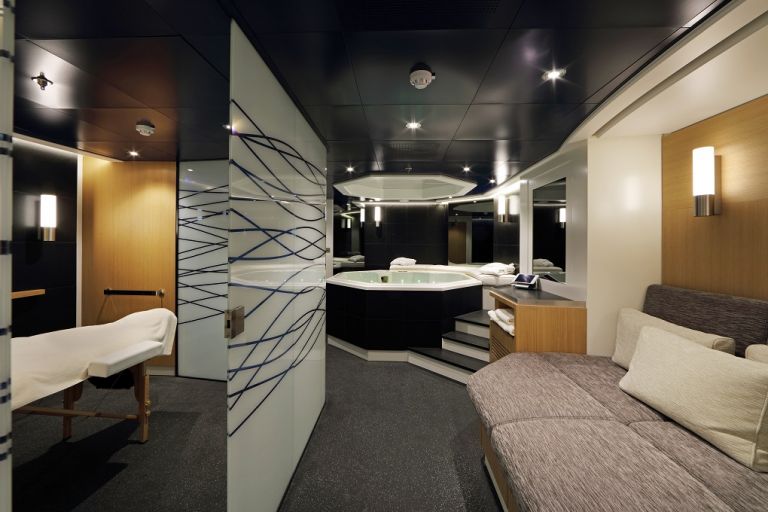 M/Y Yersin Charter spa massage
