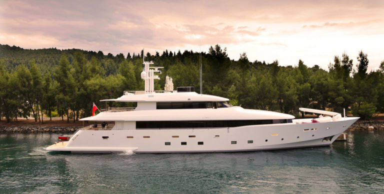 Side profile Avangard Mr Mouse yacht for sale Yachtzoo