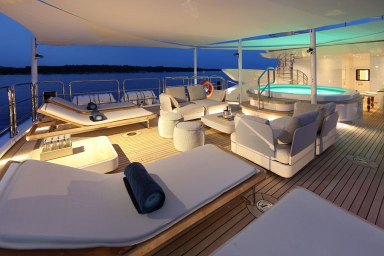Formosa Benetti sun deck jacuzzi
