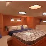 Noroader aft deck table