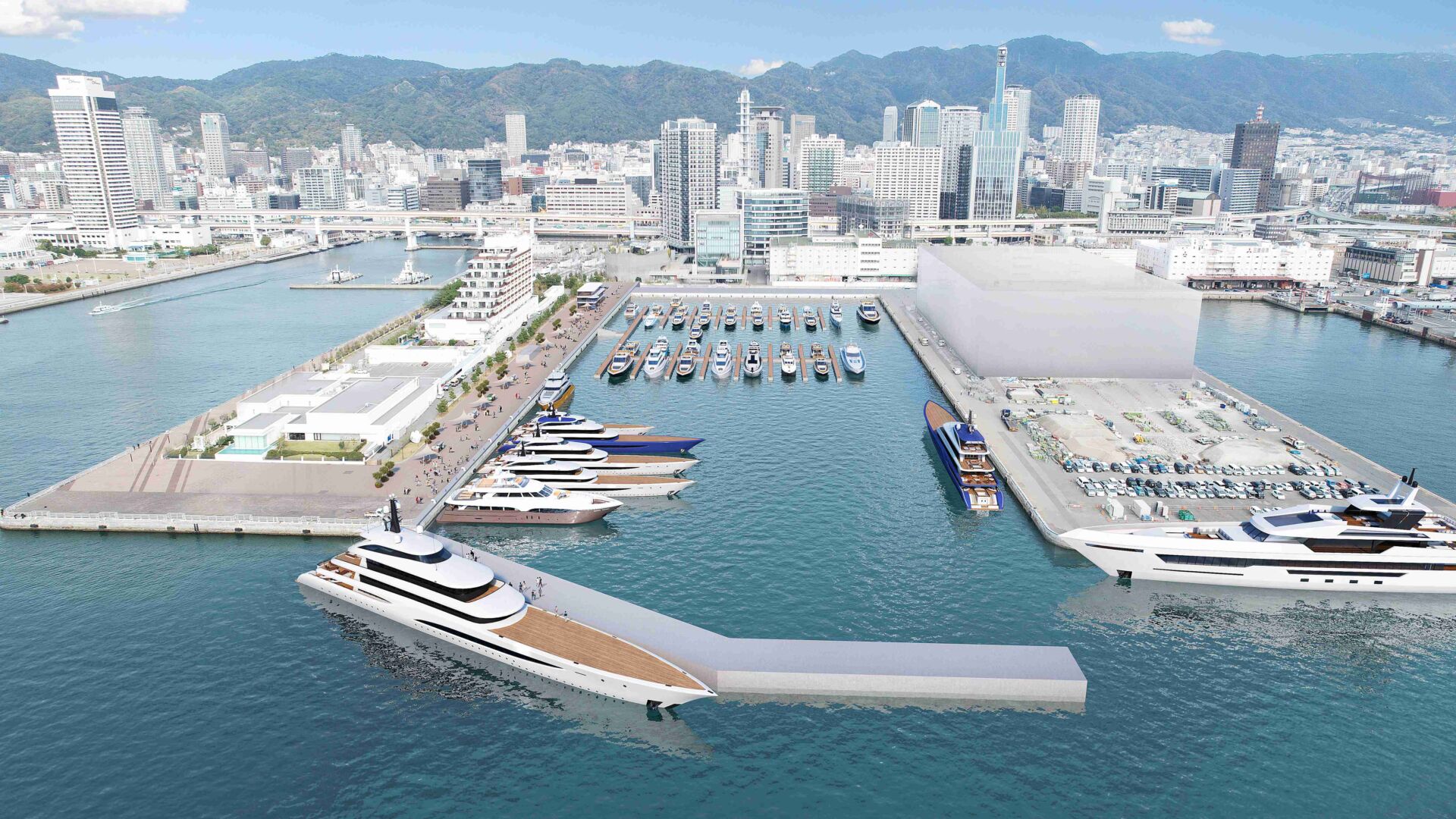 Yachtzoo & the Superyacht base Kobe Marina development