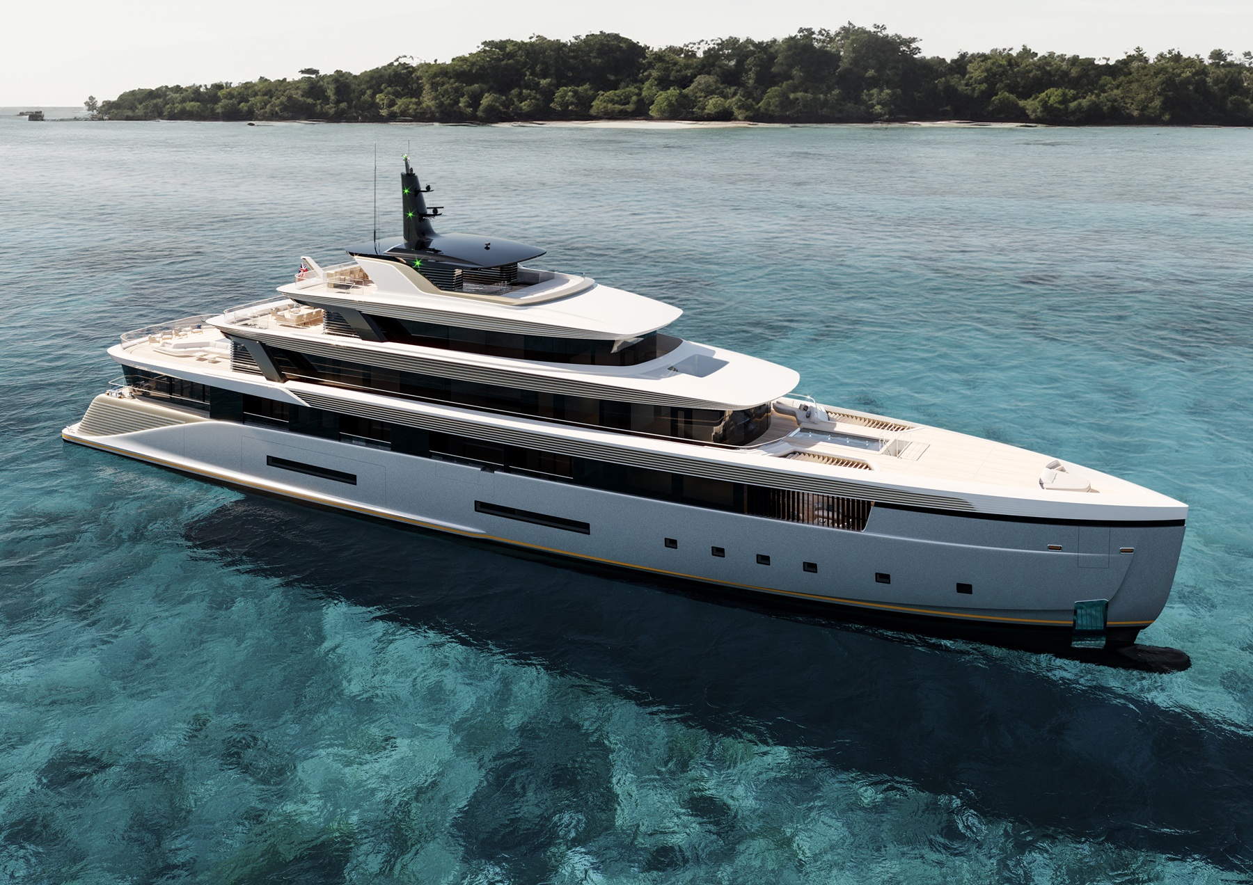 Yachtzoo unveils 75m ALYRA project at the Monaco Yacht Show