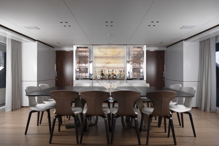 LEXSEA Main Salon Dining Area